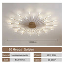 Axyaa Fan-shaped LED Ceiling Lamp Indoor Lighting Modern Nordic Creative Fixture