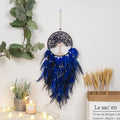 Axyaa Colorful Feather Pendant Dream Catcher Wall Hanging for Living Room