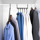 Axyaa 5-Hole Folding Hanger: Space-saving, Multifunctional, Windproof - Ideal for Apartments, Dorms, Families