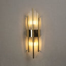 Axyaa Crystal Wall Lamp for Living Room Bedroom TV Background Sconce