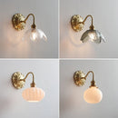 Axyaa Frosted Glass LED Wall Sconce Indoor Lighting Bedroom Living Room Wandlamp