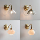 Axyaa Frosted Glass LED Wall Sconce Indoor Lighting Bedroom Living Room Wandlamp