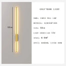 Axyaa Black Gold LED Wall Lamp Modern Strip Ceiling Light for Home Lighting
