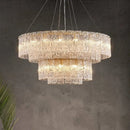 Axyaa Crystal Ceiling Chandelier Dining Pendant Light Home Decoration