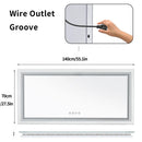 Axyaa LED Bathroom Mirror