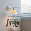 Axyaa Ceramic Pumpkin LED Wall Light - Nordic Minimalism Wandlamp