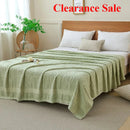 Axyaa Cotton Classic Vintage Towel Quilt Blanket - Adult Summer Air Conditioner Blanket