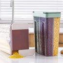 Axyaa Cereal Dispenser Sealed Jars Dry Food Container Organizer Rice Bucket