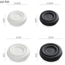Axya Ceramic Dinner Plate Set for Hotel Restaurant, Superior Quality Tableware