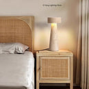 Axyaa Stone Table Lamp: Japanese Wabi-Sabi Design for Bedroom, Living Room, Study Room