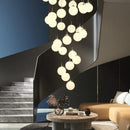 Axyaa LED Pendant Chandeliers for Modern Living and Dining Rooms