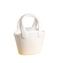 Axyaa Ceramic Vase Handbag Flower Arrangement Accessories Terrarium Home Decoration