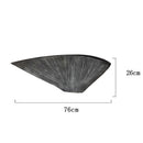 Axyaa Resin Fan Vase: Modern Home Decor Accent and Artistic Flower Arrangement Ornament
