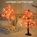 Axyaa LED Maple Leaf Tree Night Light - USB&Battery Powered Simulation Landscape Lamp