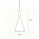 Axyaa Wrought Iron Pendant Light Chandelier - Modern Silver Industrial Style