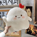 Axyaa Christmas Ghost Star Holiday Pillow - Perfect Gift for Girls