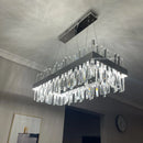 Axyaa Modern Crystal Chandelier Pendant Lights for Stylish Home Decor