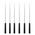Axyaa Stainless Steel Fruit Cheese Hot Pot Dessert Salad Fork Set