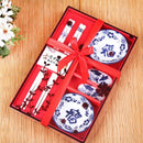 Axyaa Ceramic Sushi Plate Set of 6