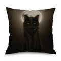Axyaa Owl Linen Pillowcase 45x45cm Decorative Cushion Cover Sofa Throw Pillows Case