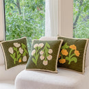 Nordic Embroidery Pillowcase Cojines by Axyaa - Cotton Throw Pillow Covers for Living Room and Bedroom Decoration