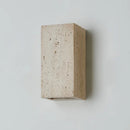 Axyaa Wabi Sabi LED Wall Light Fixtures - Yellow Travertine Bedroom Lamps