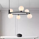 Axyaa Modern LED Chandeliers: Stylish Pendant Lights for Living and Dining Rooms