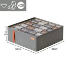Axyaa Wardrobe Drawer Organizer Set for Underwear, Socks, Bras, Clothing Storage