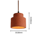 Axyaa Retro Stone Ceiling Pendant Chandelier for Home Restaurant Atmosphere