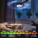 Axyaa Bluetooth Speaker RGB Ceiling Fan Light Remote Control - LED Fan Lamp