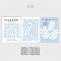 Blue Sage Matisse Canvas Wall Art Set by Axyaa