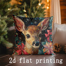 Axyaa Christmas Animal Pattern Pillow Cover - Sofa Bedroom Car Cushion Cover