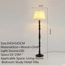 Axyaa Contemporary Luxury Floor Lamp: American Retro Art LED Standing Light for Home, Hotel