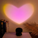 Axyaa Sunset Love Projector Rainbow Light for Bedroom Atmosphere