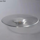 Axya Glass Dinner Plate Set Molecular Cuisine Creative Tableware