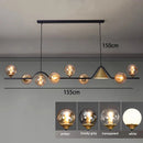 Axyaa Nordic Chandeliers: Dining Room Pendant Lights, Ceiling Hanging Lamps for Indoor Lighting