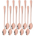 Axyaa Stainless Steel Long Handle Coffee Spoon Set