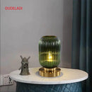 Axyaa Glass Table Lamp for Bedroom Study & Living Room Decor