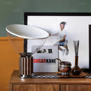 Axyaa Glass Desk Lamp LED Light for Model Room, Bedroom Atmosphere, Luxury Table Decor