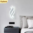 Axyaa Nordic Modern Courtyard Wall Lamp, LED Decorative Staircase Walkway Light