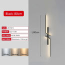 Axyaa LED Strip Wall Lamp: Modern Minimalist Bedroom Living Room Decorative Light