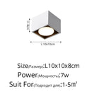 Axyaa 28W Angle Adjustable LED Ceiling Spot Light Surface Mount GX5.3 LED Lamp