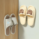 Axyaa Slipper Hook Rack: Bathroom Shoe Storage & Organization Solution