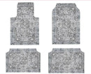 Axyaa Bohemian Style Car Foot Mat Home Rug Set Anti-slip American Retro Rugs