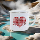 Axyaa Sunflower Love Enamel Mug Set for Camping & Hiking