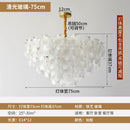 Axyaa Modern French Crystal Glass Chandelier for Home Décor