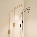 Axyaa Nordic Modern LED Bedside Wall Lamp for Minimalist Home Decor
