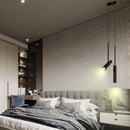 Axyaa Modern LED Chandeliers: Bedroom Dining Room Pendant Light Fixture