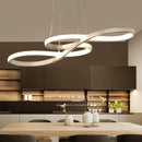 Axyaa Musical Note Chandelier: Remote Dimming Pendant Lights for Dining Room, Kitchen, Bar Table