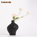 Axyaa Wave Ceramic Vase for Home Decor & Wedding Flower Arrangement
